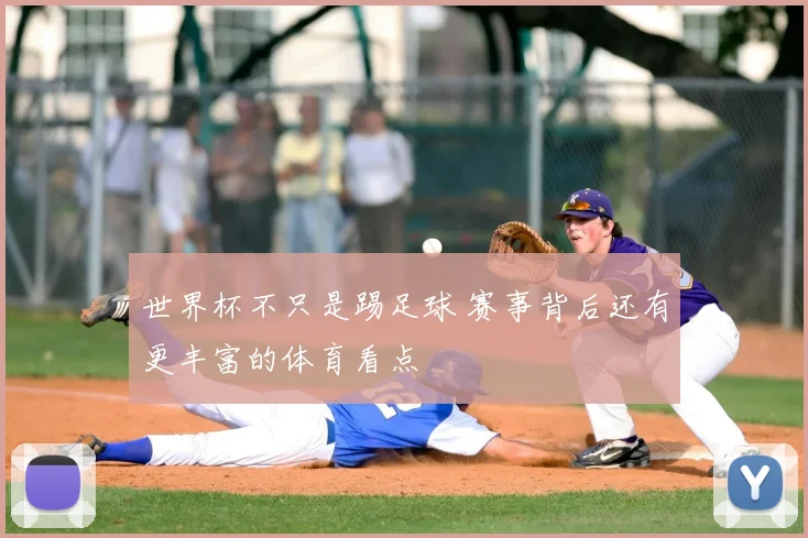 世界杯不只是踢足球 赛事背后还有更丰富的体育看点